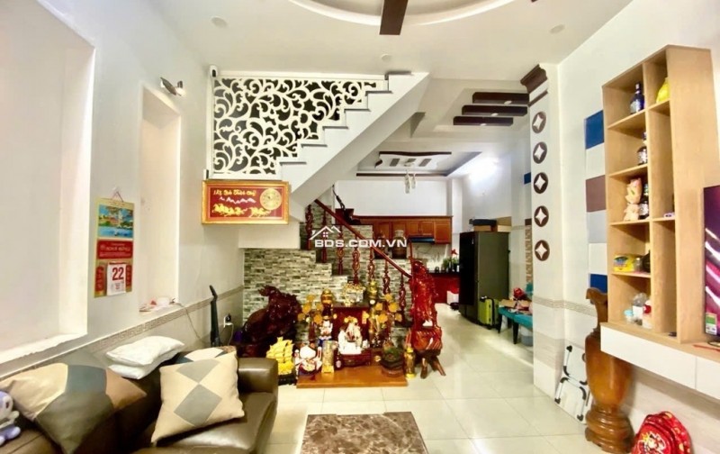 Bán nhà riêng 4 tầng, 50m2, sổ hồng Q.12, Hiệp Thành, 5.45 tỷ.